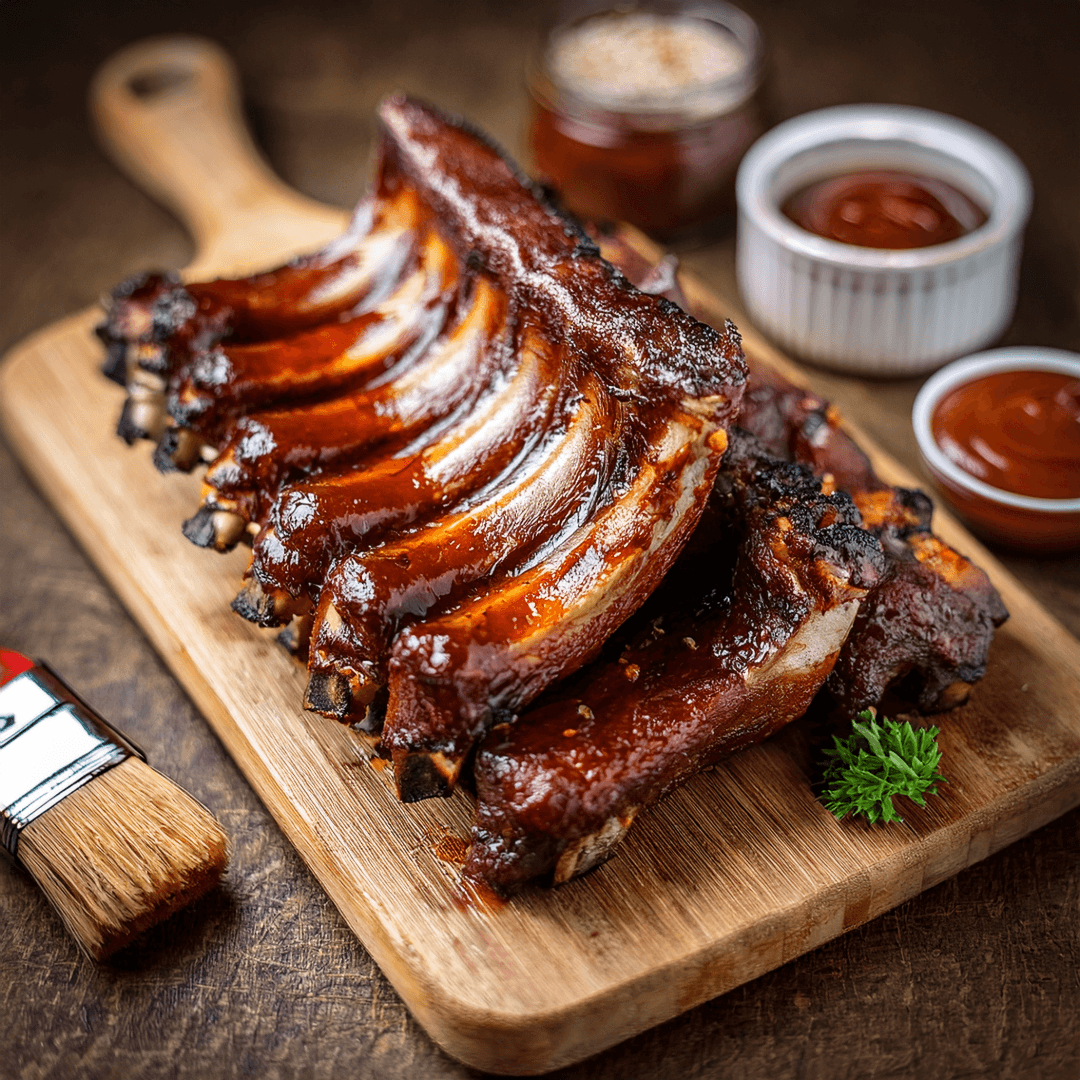 Fall-Off-the-Bone BBQ Ribs (Oven-Baked)